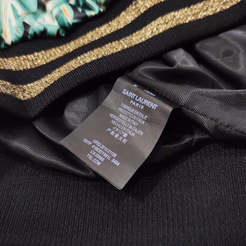 Áo khoác S@int Laur3nt eggle tiger bomber jacket