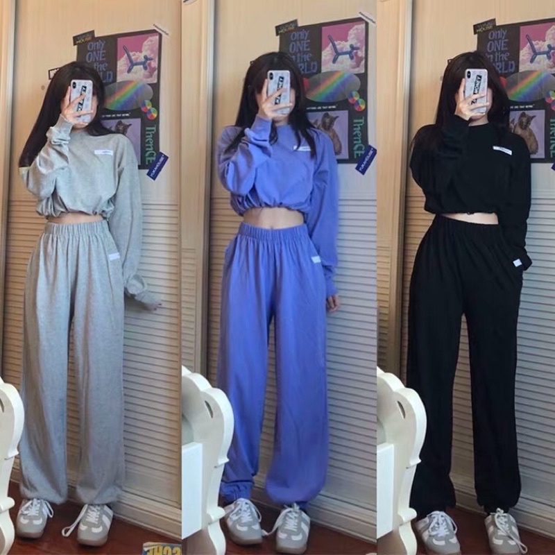 Set đồ thể thao thu đông năng động cho nữ ( ORDER )