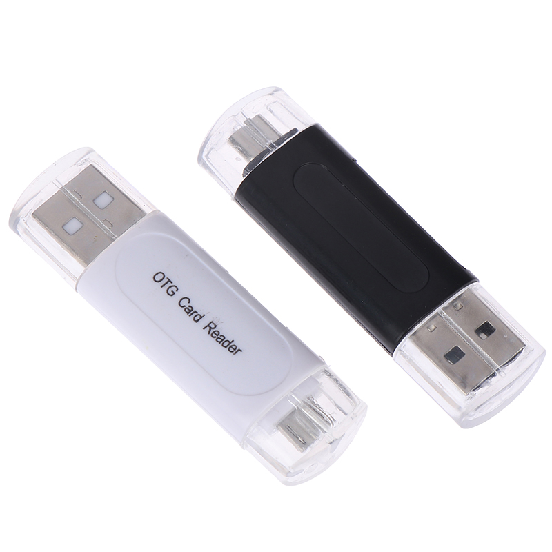 Đầu Đọc Thẻ Nhớ Đa Năng Otg Usb 2.0 Dành Cho Điện Thoại / Tf