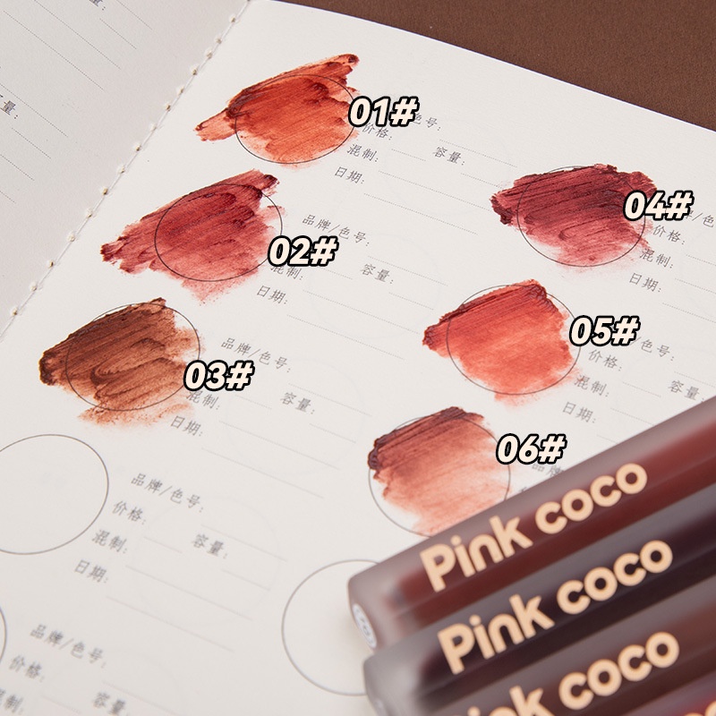 [Hàng mới về] Son kem lì Pink COCO dưỡng ẩm mềm môi lâu trôi chống thấm nước với 6 màu sắc dễ thương lựa chọn | BigBuy360 - bigbuy360.vn