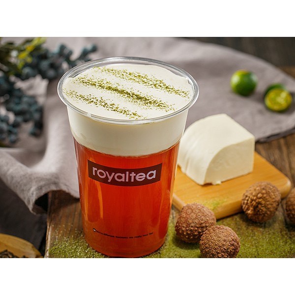 Bột kem cheese phô mai Royaltea 500gr (Túi giấy/Túi bạc đặc biệt)