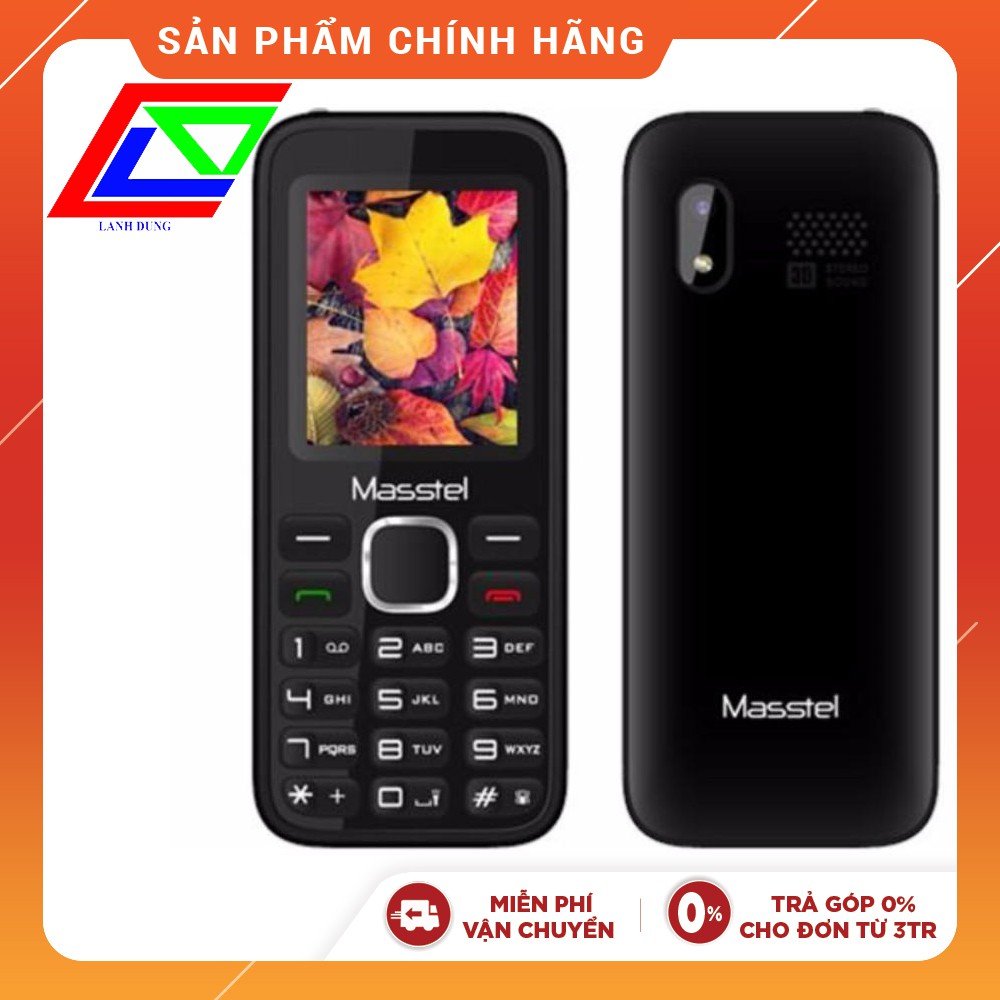 Điện Thoại Masstel IZI 100 2 SIM Chữ Lớn - Hàng Chính Hãng