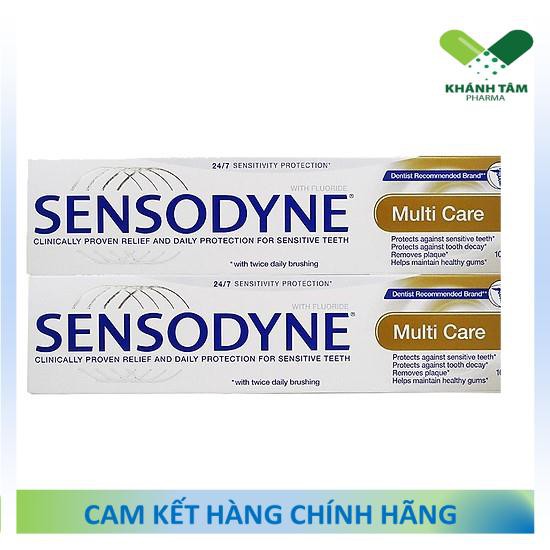 ! Kem đánh răng Sensodyne Multi Care 100g