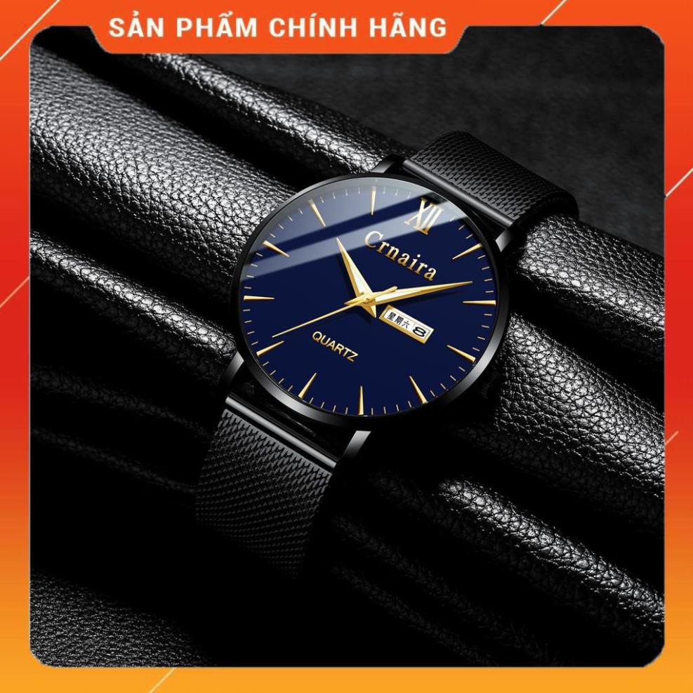 [Hàng Chính Hãng] Đồng hồ nam Crnaira Cr079 hàng chính hãng dây thép đặc ko gỉ [Uy tín về chất lượng] | BigBuy360 - bigbuy360.vn