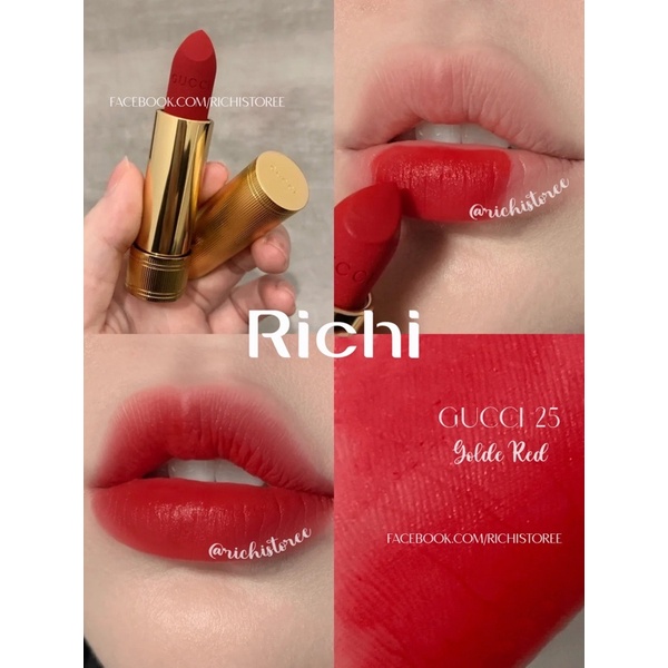 Son Gucci Matte 519 217 201 25 500 505 208 204 304 307 302 504 506 509 Đủ bill