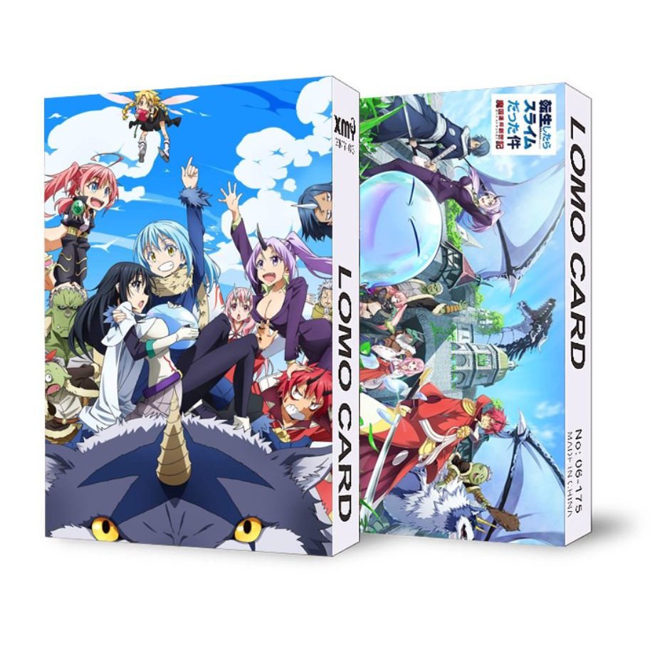 Ảnh lomo IN HÌNH LÚC ĐÓ TÔI ĐÃ CHUYỂN SINH THÀNH SLIME 30 tấm anime chibi