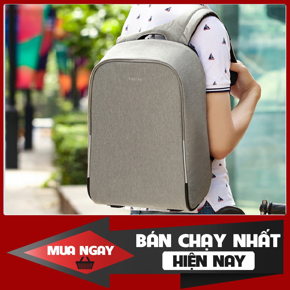 Balo CHÍNH HÃNG bảo hành 3 năm, Balo chống trộm TIGERNU 3213