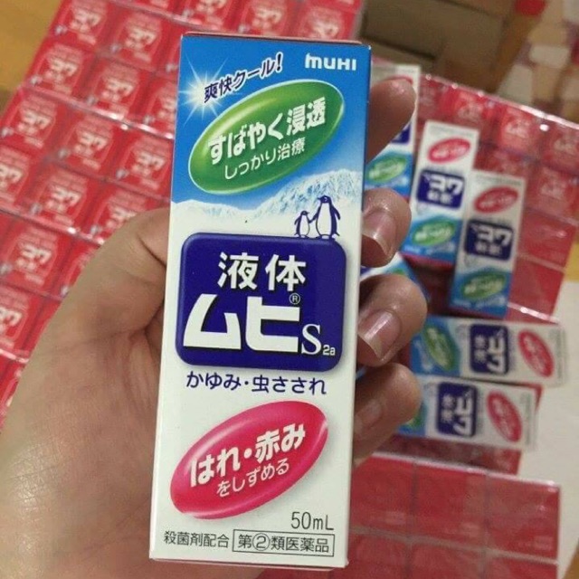 Lăn côn trùng cắn muhi
