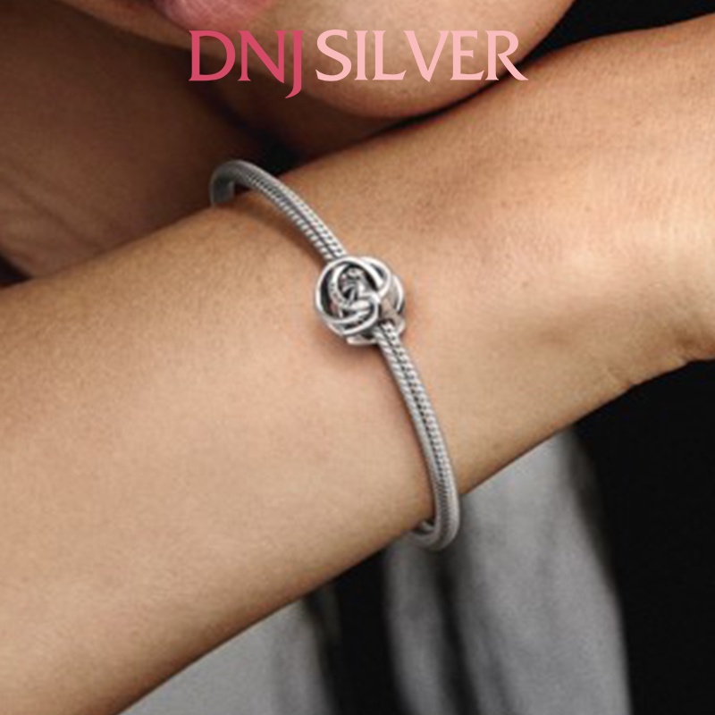 [Hàng cao cấp] Charm bạc 925 cao cấp, hàng chuẩn bạc - Charm Family Always Encircled Heart thích hợp để mix vòng tay
