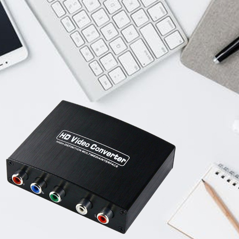 Bộ Chuyển Đổi Âm Thanh 1080p Hdmi Sang Rgb Comped 5 Rca Ypbpr Và R / L