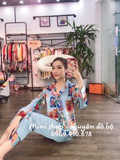 Bộ ngủ lụa cao cấp