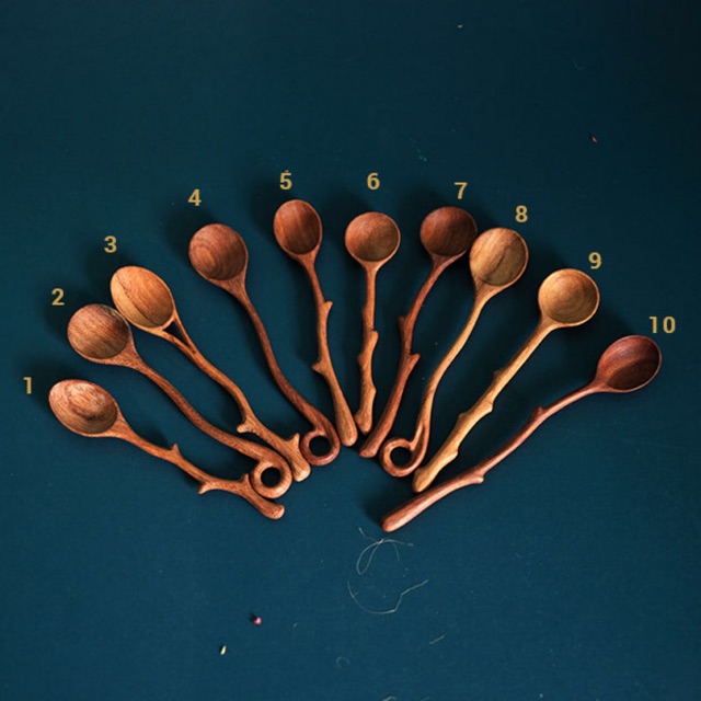 Muỗng gỗ handmade - Muỗng gỗ trang trí