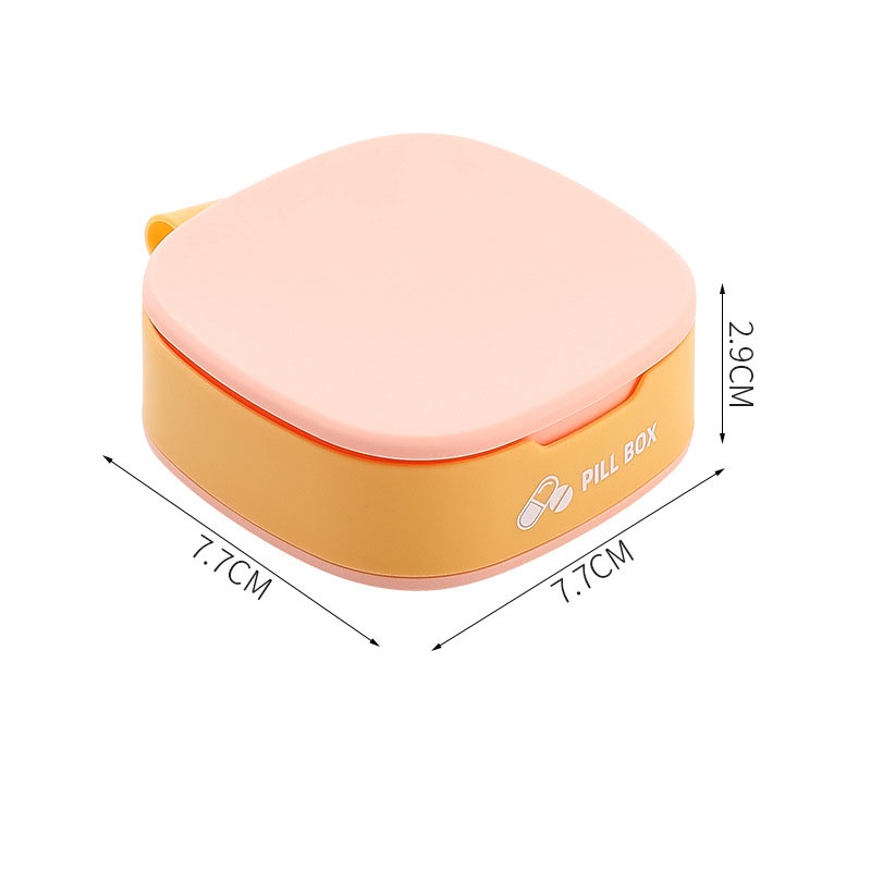 Hộp đựng thuốc mini bằng nhựa PP thân thiện với môi trường