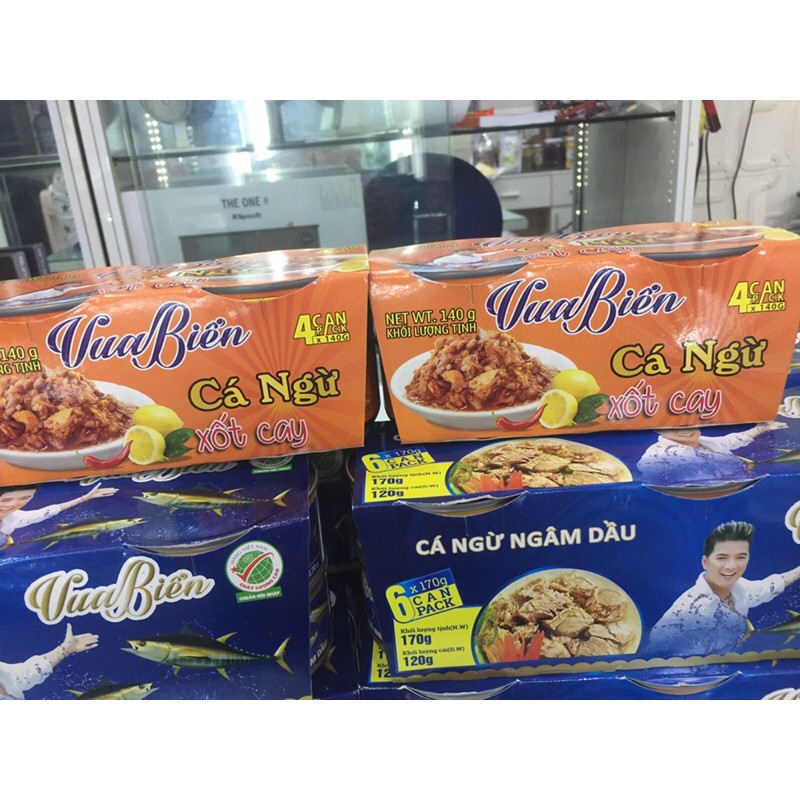 CÁ NGỪ NGÂM DẦU TUNA IN OIL VUA BIỂN / ĐÀM VĨNH HƯNG 170G HSD 23/06/2024 | BigBuy360 - bigbuy360.vn