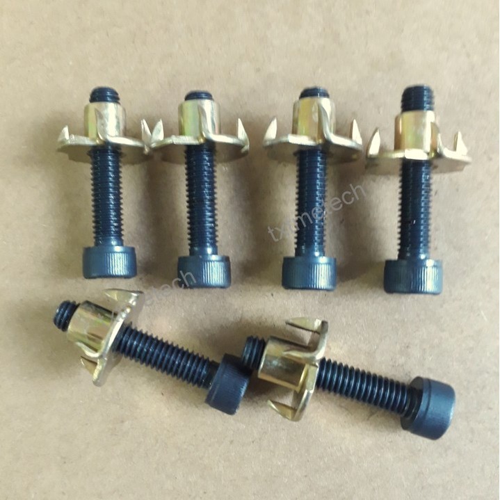 Ốc lục giác chìm kèm tán chấu bắt loa M6