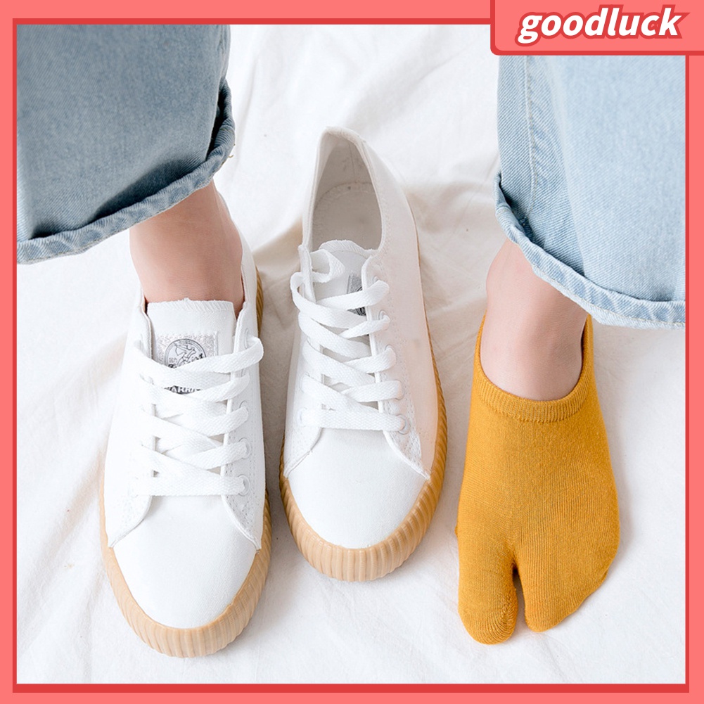 1 Đôi Tất Ngắn Chống Trượt Co Giãn Màu Trơn Dành Cho Nam Nữ