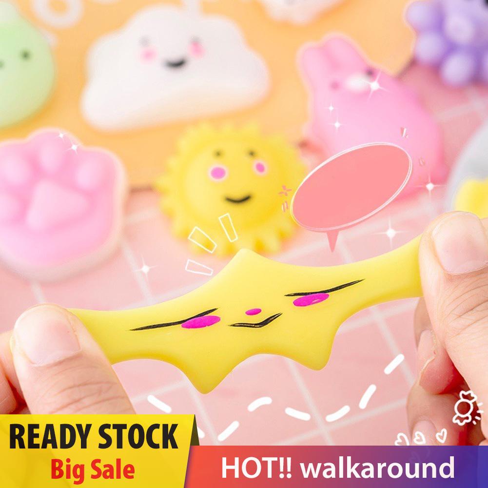 walkaround Cartoon Cute Mochi Animal Mini Squeeze Toys Decompression Stress Relief Toy