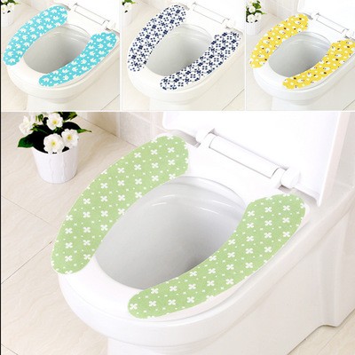 Miếng dán toilet hoa