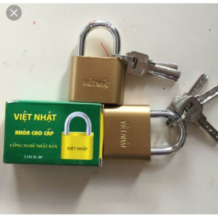 Khóa Việt Nhật đủ size 30-40-50-60 bền đẹp giá tốt