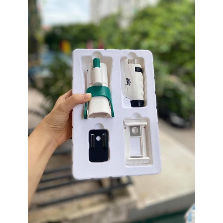 Đồ chơi khoa học Kính Hiển Vi Cầm Tay Cho Bé Topbright Kính hiển vi mini Steam