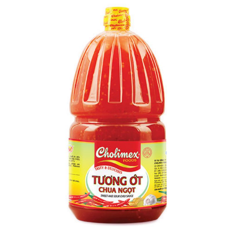 Tương ớt chua ngọt Cholimex chai PET 2,1kg