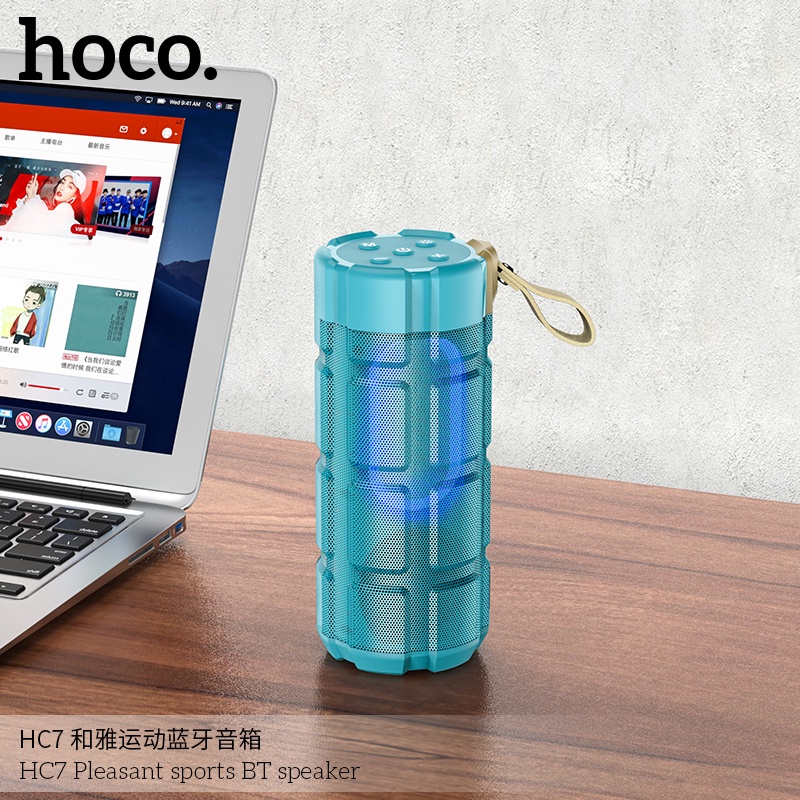 Loa Bluetooth Chính Hãng Hoco HC7 Âm Thanh Trầm Ấm, Bảo Hành 12 Tháng
