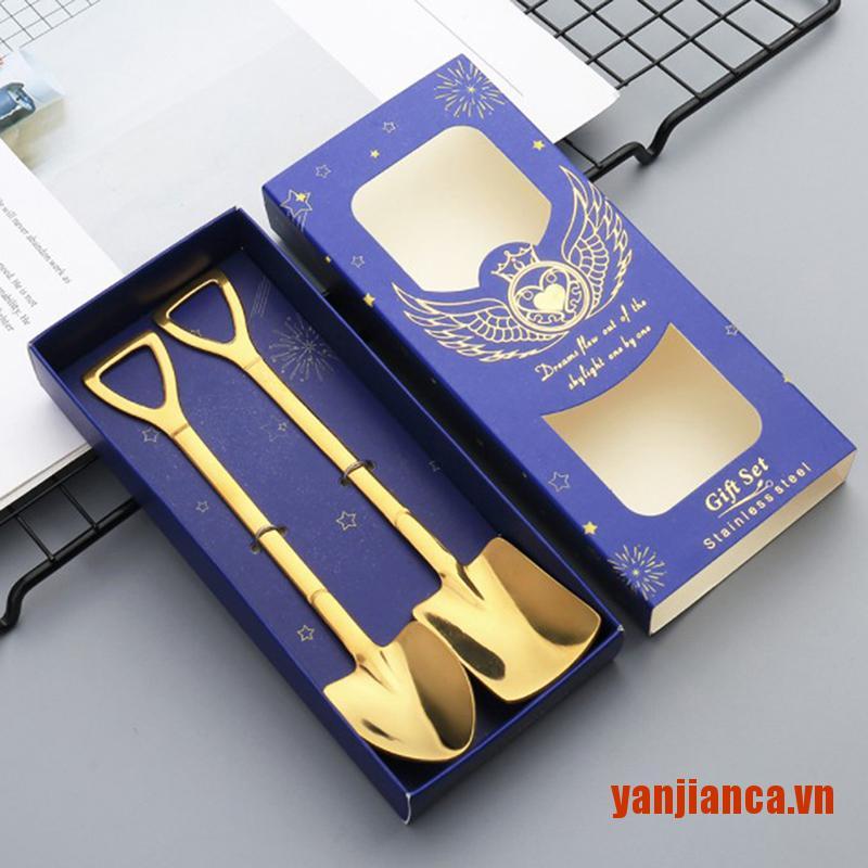 Muỗng Cà Phê Bằng Thép Không Gỉ Thiết Kế Độc Đáo