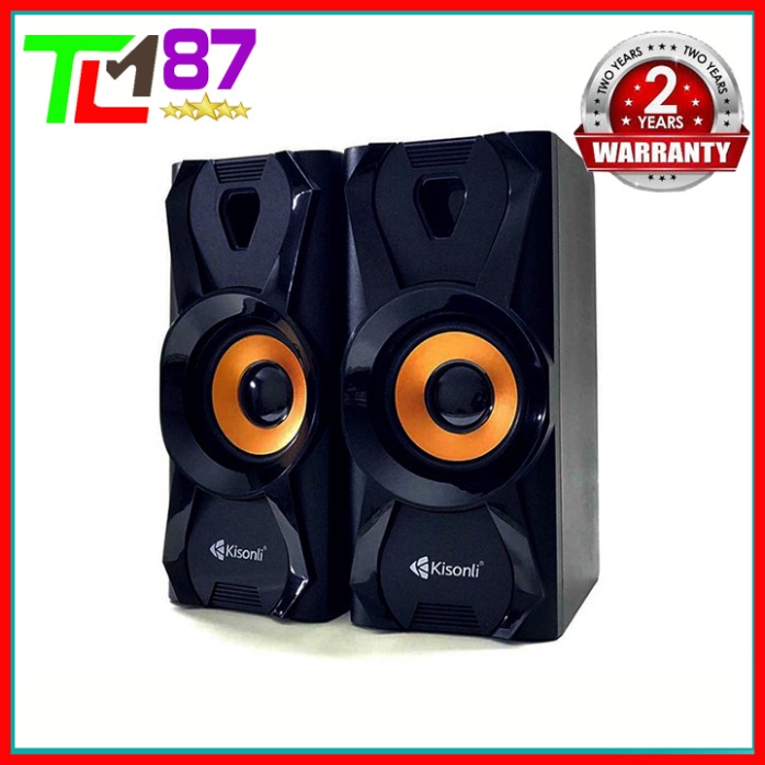 Loa Máy Vi Tính PC Laptop Để Bàn Cao Cấp 2.0 KISONLI U 9003 - Loa Nghe Nhạc Mini Có Dây