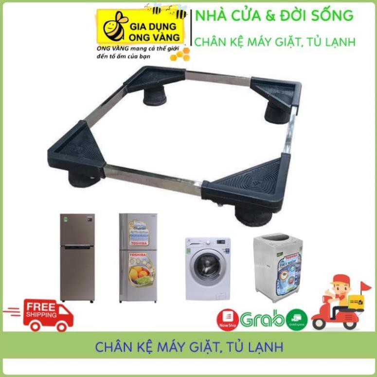 Big Sale Chân Kệ Để Máy Giặt, Tủ Lạnh Inox Chống Rung Đa Năng, Tiện Dụng Chắc Chắn