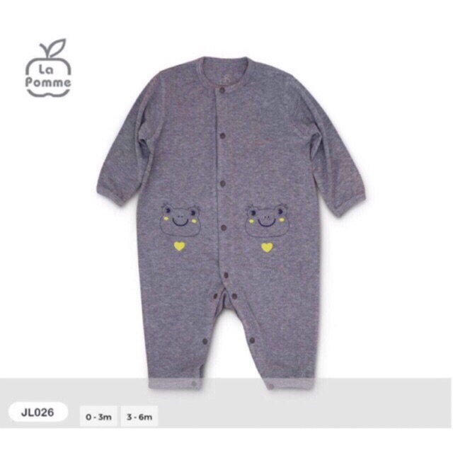 Body dài lapomme hình ếch xám