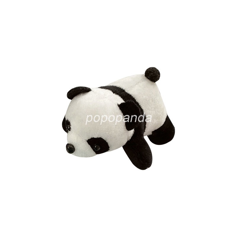 Khuy cài balo bằng bông siêu xinh hình gấu trúc panda dễ thương vô đối Popopanda