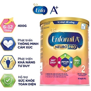 Sữa bột enfamil a+ 2 mẫu mới