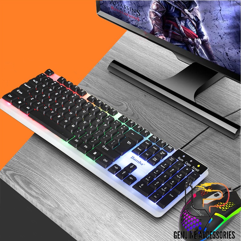 Bộ phím chuột BAMBA B19 - Combo phím chuột chơi game B19