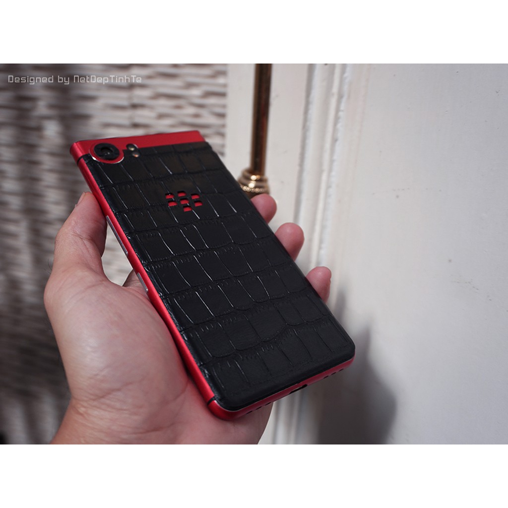 Miếng dán da điện thoại BlackBeyy Keyone - D15