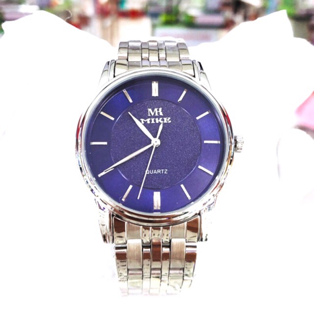 Đồng Hồ Nam MK MiKe S325 Cao Cấp Chống nước ,Mặt Kính Sapphere chống xước ,dây thép chống gỉ .!
