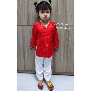 Bà ba cho bé (8-45kg) màu trơn tay dài