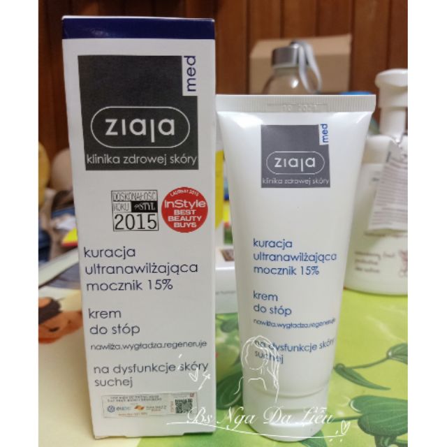 ✔️ Kem Dưỡng Ẩm Làm Mềm Da Ziaja Med 15%