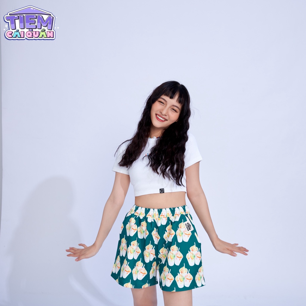 Quần ĐÙI họa tiết ĐÁ BÀO by Tiệm Cái Quần | BigBuy360 - bigbuy360.vn