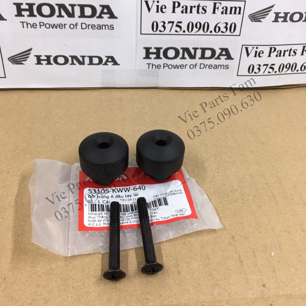 Cặp gù tay lái xe Wave S110, RS110, RSX110, hàng chính hãngHonda mới 100%