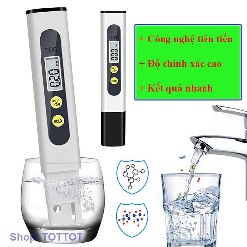 Bút Đo Độ Tinh Khiết Độ Sạch Của Nước FUSAKA Công nghệ Nhật Bản, Dễ Dàng Kiểm Tra Chất Lượng Nước.
