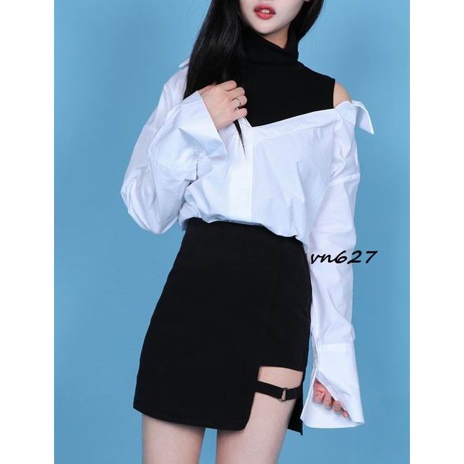 chân váy xẻ tà độc đáo Mã: VN627