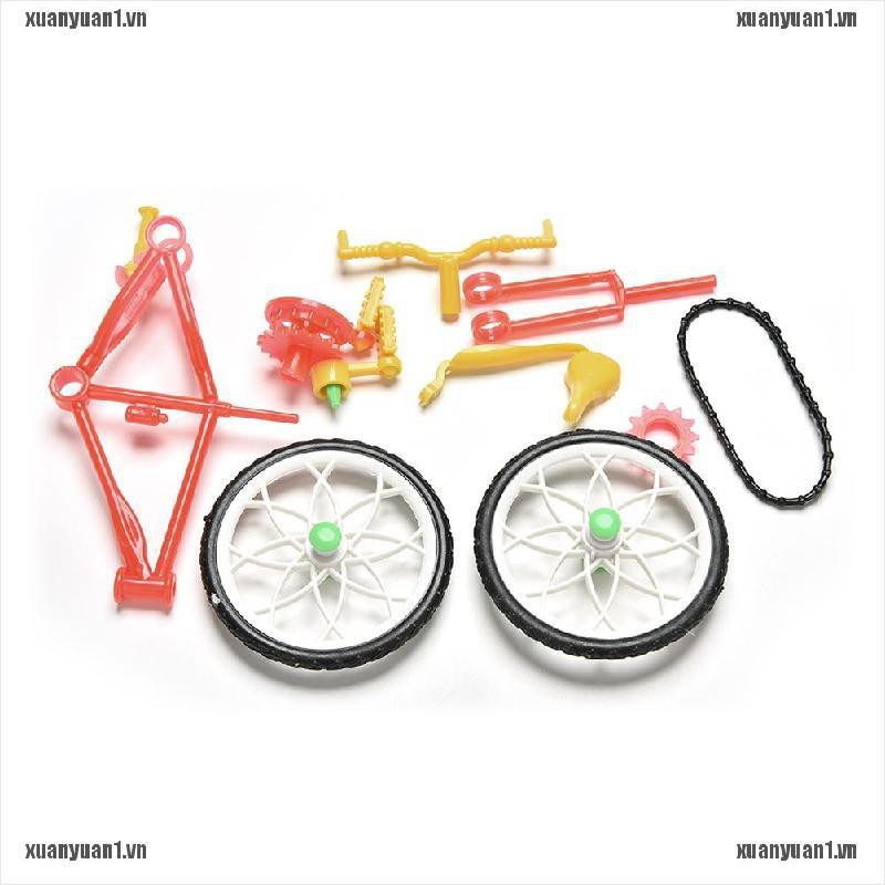 [XUANYUAN1] 1 Xe Đạp Leo Núi Màu Đỏ Vàng Sáng Tạo Dành Cho Búp Bê Barbie