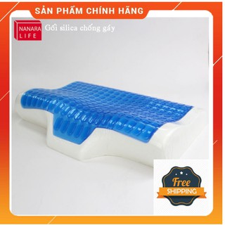 Gối Gel silica chống thoái hóa Nanara life Nhật Bản (HÀNG CHÍNH HÃNG) ngăn ngừa thoái hóa