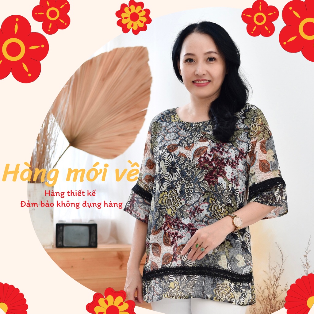 Madam Sotoni - Thời trang trung niên - Áo kiểu nữ trung niên - VHDS1108
