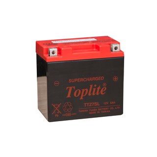 Bình Ắc quy xe máy Toplite TTZ7SL 12V - 6Ah - Dành cho xe Honda, Yamaha