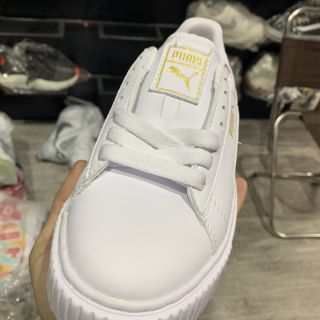< VIDEO + ẢNH THẬT > GIÀY SNEAKER PUMA FULL TRẮNG THẤP CỔ