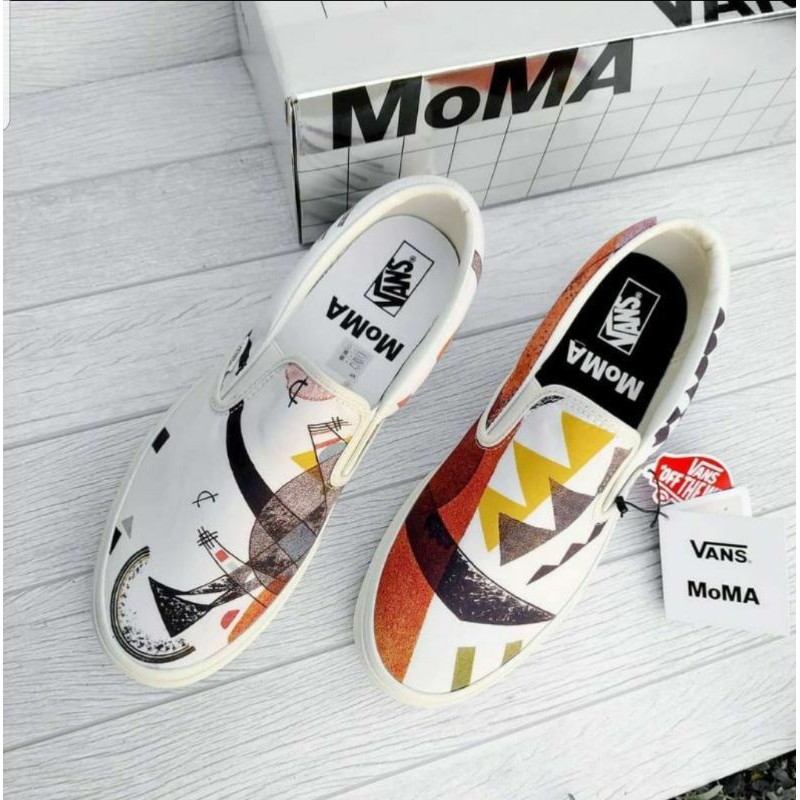 Giày Thể Thao Vans Slip On Vasily Kandinsky X The Moma Chất Lượng Cao Cho Nam Nữ | BigBuy360 - bigbuy360.vn