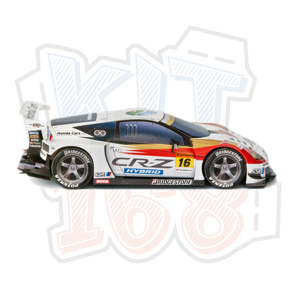 Mô hình giấy Xe đua ô tô Racing Car 2012 Honda Mugen CR-Z GT