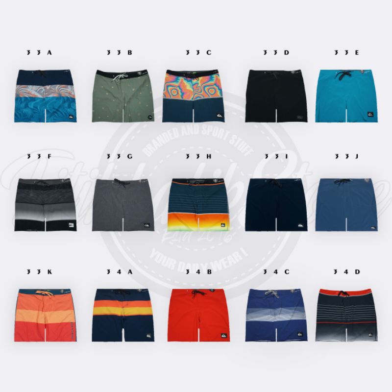 Quần Đùi Quiksilver Đi Biển Lướt Sóng Màu Bạc | BigBuy360 - bigbuy360.vn