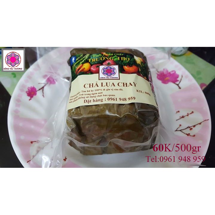 CHẢ LỤA TÀU HŨ KY ĐẶC BIỆT 60k/cây/500gr